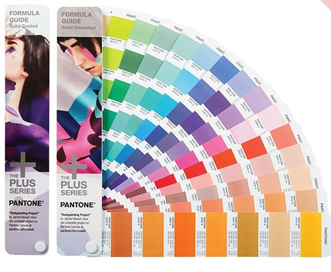 In ống đồng Pantone Màu Swatches Công thức Hướng dẫn tráng / không tráng